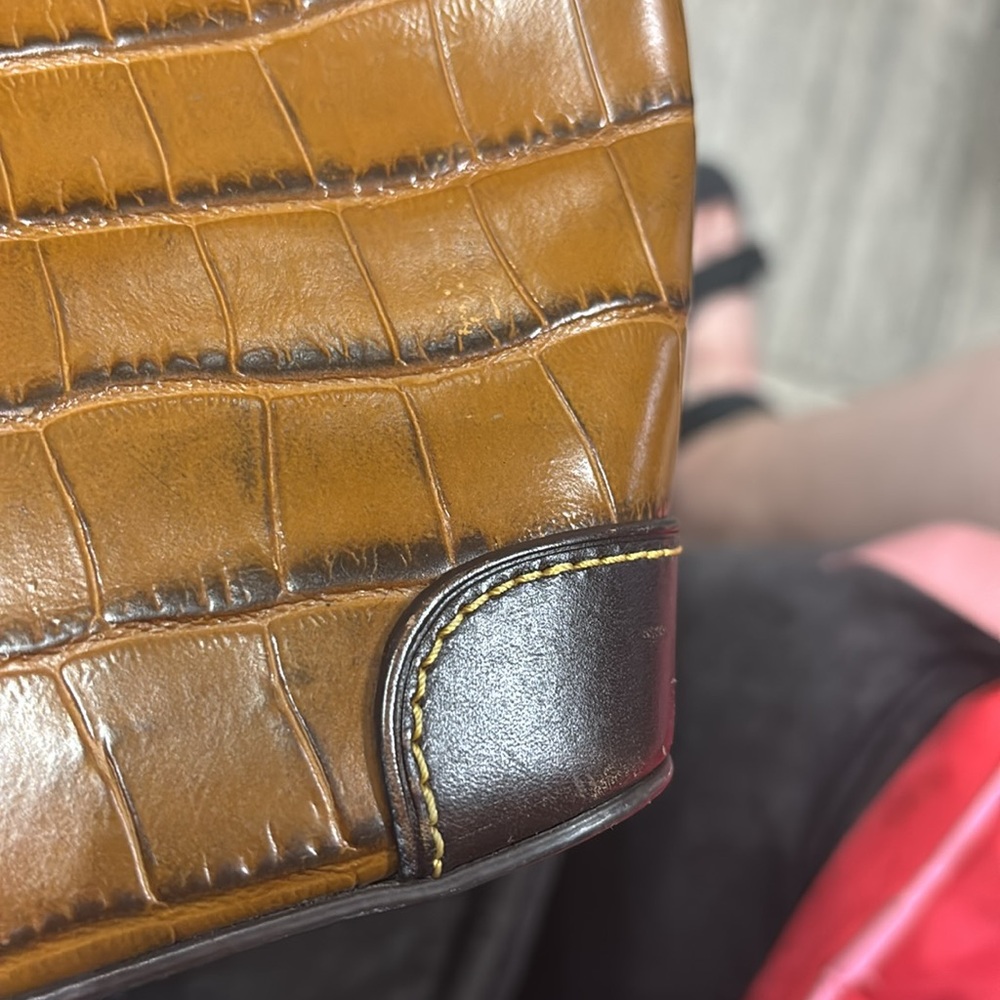 Dooney & Bourke Leather Tote Bag - Picture 13 of 15